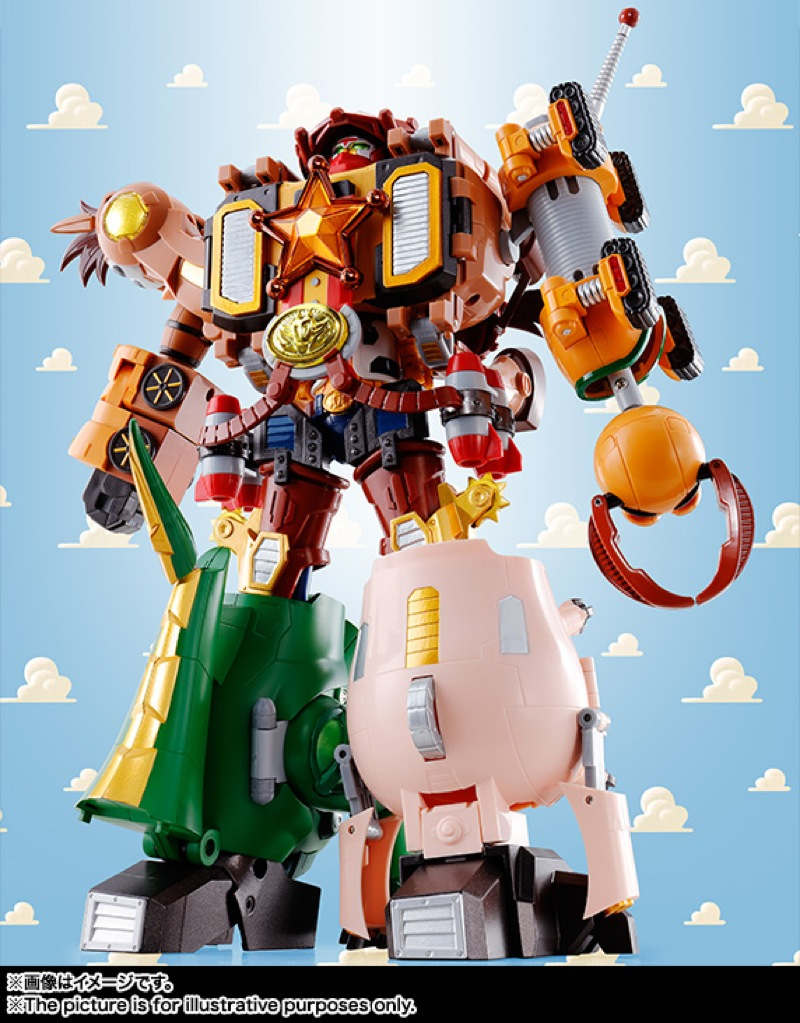 Illustration for article titled Think Voltron Meets Toy Story And You'll Understand This